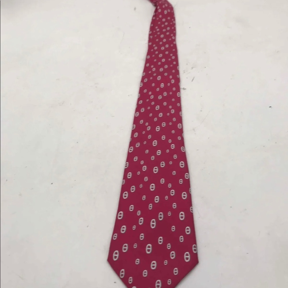 HERMES Men's Silk NECKTIE Tie 100% silk authentic.￼ - Picture 6 of 6
